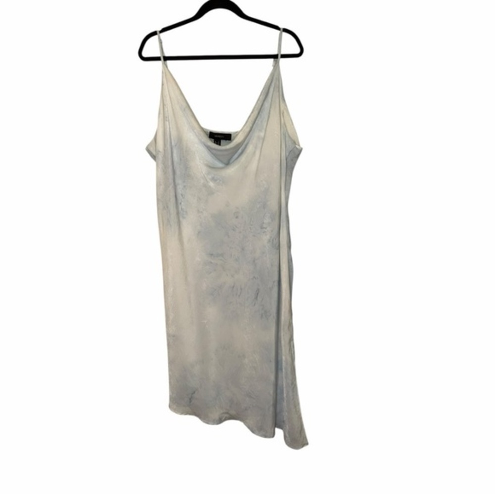 Forever 21 Maxi Asymmetric Hem Slip Dress